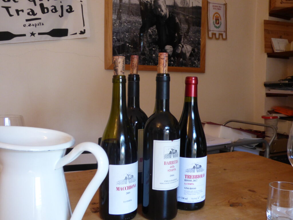 La Stoppa tasting