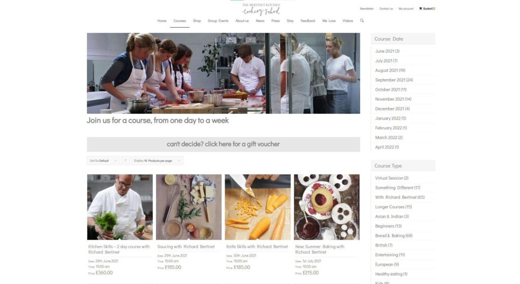 Bertinet Kitchen Cookery School