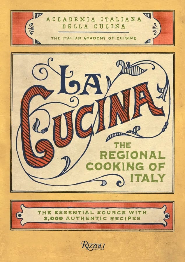 Italian cookbooks La Cucinca The Regional Cooking Of Italy by The Italian Academy Of Cuisine