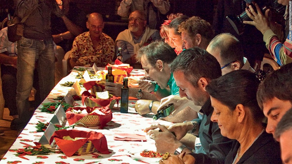 peperoncino chilli eating contest