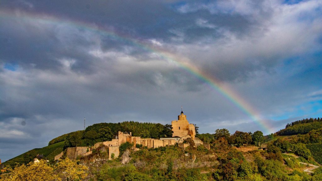 Saarburg castle view