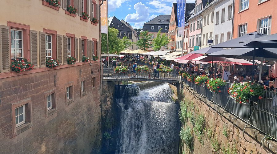 Saarburg waterfall