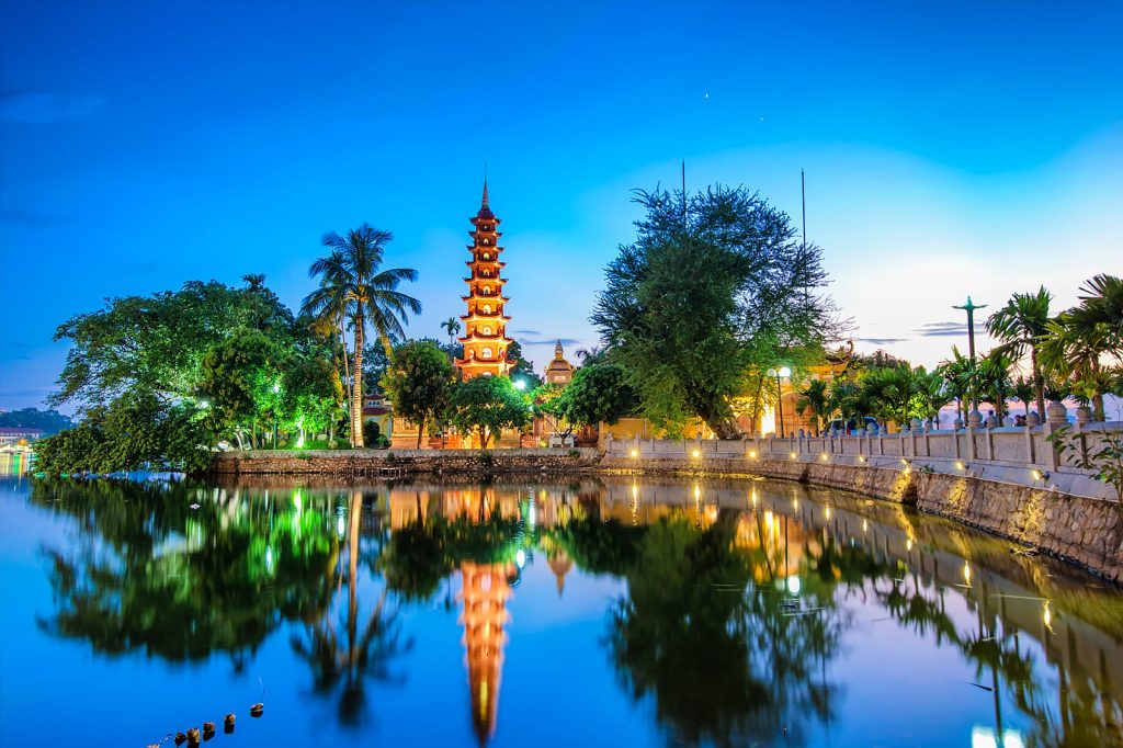 Hanoi Tran Quoc Pagoda