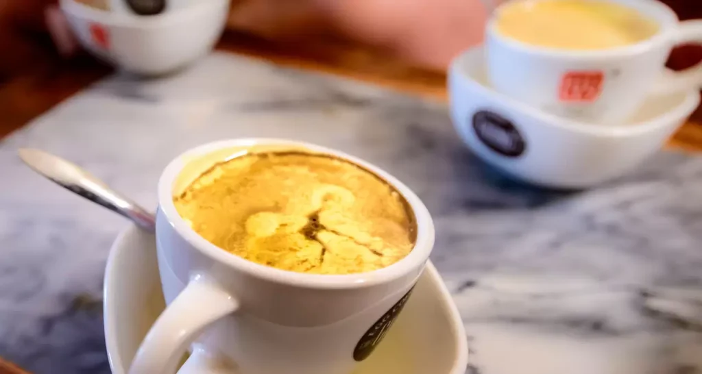 Hanoi egg coffee