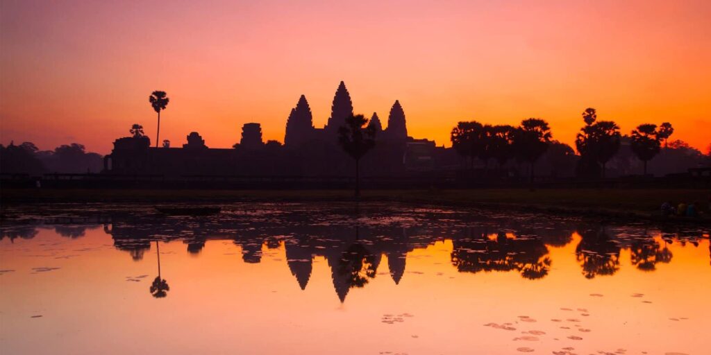 angkor wat sunrise Siem Reap